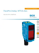 Preview for 107 page of SICK PowerProx WTT12L-A Series Operating Instructions Manual