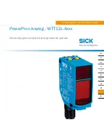 Preview for 120 page of SICK PowerProx WTT12L-A Series Operating Instructions Manual