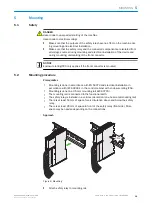 Preview for 15 page of SICK ReLy HAND1 Operating Instructions Manual