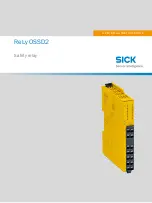 SICK ReLy OSSD2 Operating Instructions Manual preview