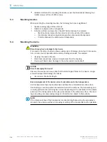 Preview for 36 page of SICK RFU63x-041 Series Operating Instructions Manual