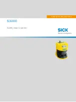 SICK S3000 Expert Operating Instructions Manual preview