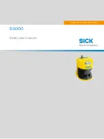 Preview for 1 page of SICK S3000 Expert Operating Instructions Manual