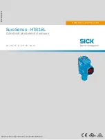 SICK SureSense HTB18L Series Operating Instruction preview