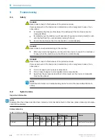 Preview for 42 page of SICK TR110 Lock Operating Instructions Manual