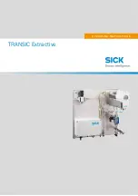 SICK TRANSIC Extractive Operating Instructions Manual preview