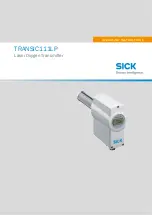 SICK TRANSIC111LP Operating Instructions Manual предпросмотр