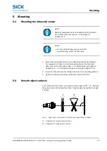 Preview for 15 page of SICK UM18-2 Pro Operating Instructions Manual