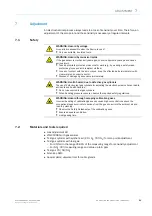 Preview for 21 page of SICK VISIC100SF Operating Instructions Manual