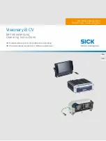 SICK Visionary-B CV Operating Instructions Manual предпросмотр