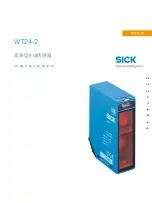 Preview for 86 page of SICK W24-2 Operating Instructions Manual