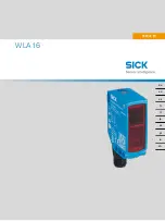 Preview for 147 page of SICK WLA16P Operating Instructions Manual