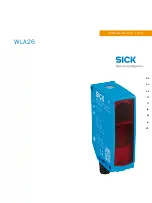 Preview for 58 page of SICK WLA26 Series Operating Instructions Manual