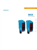 Preview for 50 page of SICK WSE16 Series Operating Instructions Manual