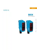 Preview for 74 page of SICK WSE16 Series Operating Instructions Manual