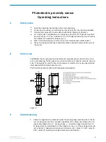 Preview for 2 page of SICK WTB4S-3 Operating Instructions Manual