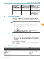 Preview for 29 page of SICK WTV4F Operating Instructions Manual