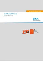 Предварительный просмотр 1 страницы SICK ZIRKOR200 Ex-G Operating Instructions Manual