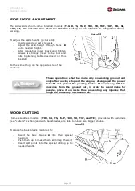 Preview for 20 page of Sicma FB 180 Instruction Manual