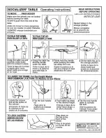 SICO Socializer Table Operating Instructions предпросмотр