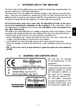 Предварительный просмотр 11 страницы Sicomat R422 Use And Maintenance Manual