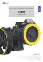 Sicor SH190 Operation And Maintenance Manual preview