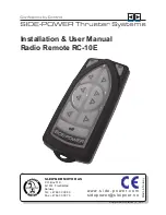 Preview for 1 page of Side-Power RC-10E Installation & User Manual