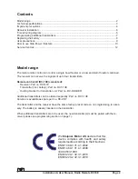 Preview for 2 page of Side-Power RC-10E Installation & User Manual