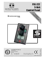 Side-Power S-linkControl Panel PJC222 Installation And User Manual предпросмотр