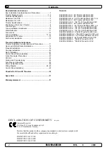 Предварительный просмотр 2 страницы Side-Power SAC250-240/240-2-SAC240 Installation Manual