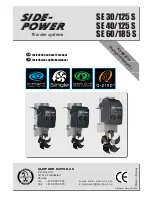 Предварительный просмотр 1 страницы Side-Power SE 30/125 S Installation And User Manual