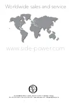 Предварительный просмотр 20 страницы Side-Power SE120/215T IP Installation And User Manual