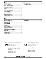 Preview for 2 page of Side-Power SE25/110 S Installation And User Manual