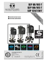 Side-Power SEP 100/185 T Installation And User Manual preview