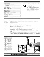 Предварительный просмотр 2 страницы Side-Power SEP 120/215T IP Installation And User Manual