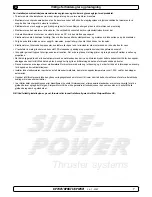 Preview for 7 page of Side-Power SP 125 Ti Installation And User Manual