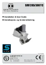 Preview for 1 page of Side-Power SRV 285 TC Installation & User Manual