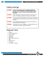 Preview for 3 page of Sideshift PT230 PONTOON THRUSTER Installation & Operation Manual