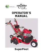 Preview for 1 page of Sidewinder SuperPivot Operator'S Manual