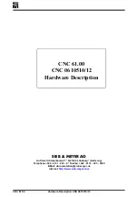 Preview for 1 page of SIEB & MEYER CNC 0610510 Hardware Description