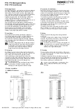 Preview for 2 page of Siedle novotechnik PTN User Manual