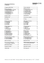 Preview for 1 page of Siedle Novotechnik TP1 CANopen Manual