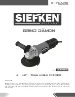 Preview for 13 page of Siefken GD142O Instructions For Use Manual