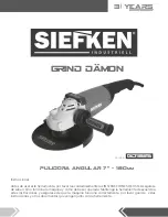 Preview for 1 page of Siefken GRIND DAMON GD1825 Instructions For Use Manual