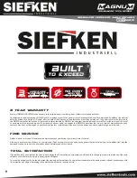 Preview for 11 page of Siefken SBS002 User Manual