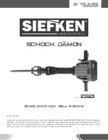 Preview for 1 page of Siefken SD75 Manual