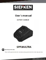 Siefken SPP20ULTRA User Manual предпросмотр