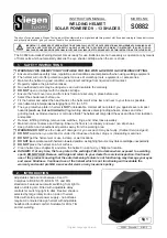 Preview for 1 page of Siegen tools S0882 Instruction Manual