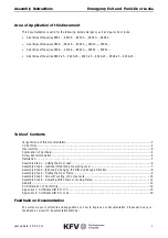 Предварительный просмотр 3 страницы Siegenia-AUBI KFV EE166EE930 Series Assembly Instructions Manual