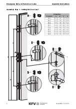 Предварительный просмотр 8 страницы Siegenia-AUBI KFV EE166EE930 Series Assembly Instructions Manual